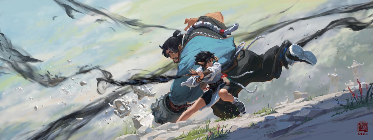 「The Art of Kan Liu - Gallery and Details」|IAMAGのイラスト
