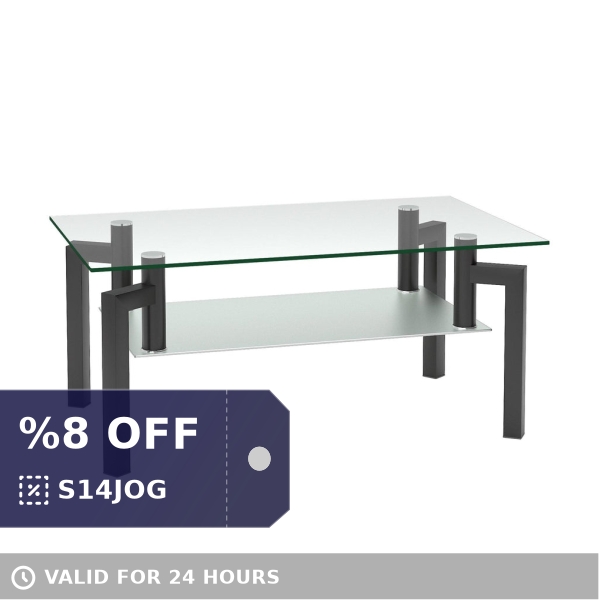 shopping4every's tweet photo. Check out this product 😍 Rectangle Black Glass Coffee Table, Modern Clear Center Table for Living Room 😍 
starting at $150.99. 
Show now 👉👉 https://t.co/rfx05tPJqK https://t.co/5OjOM7UyJG
