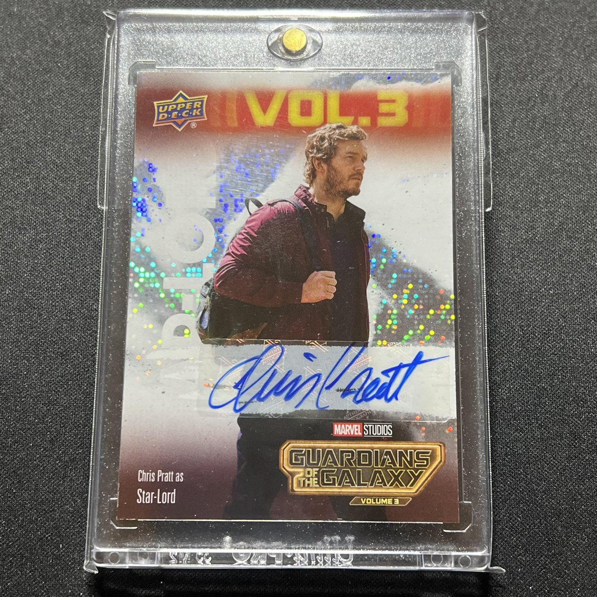 Upper Deck Chris 脂っこ Pratt サインカード