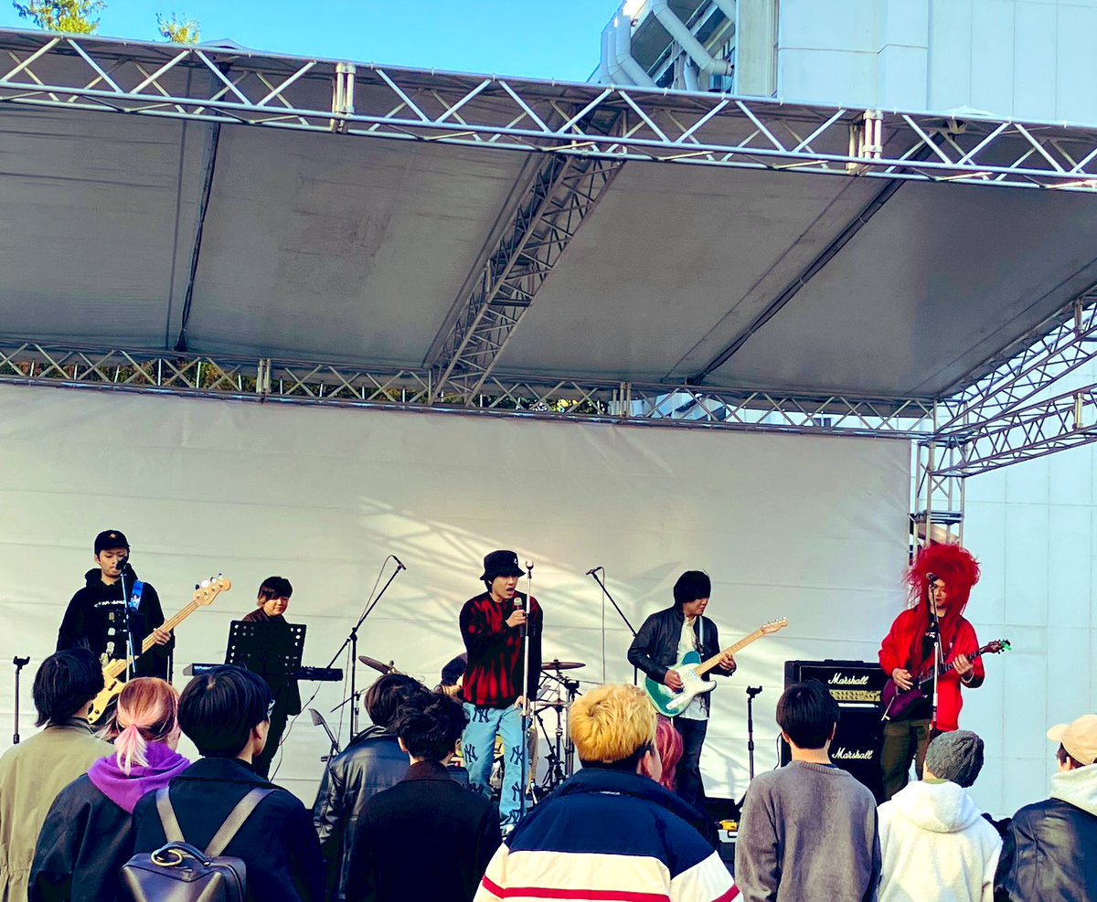 sunmusicstudio's tweet photo. 今年も行って来ましたー🫶💕　
みんなサイコーだった！あー楽しかったー！

#電気通信大学調布祭
#調布祭合同コンサート
#野外ステージライブ
#みんないつもありがとう https://t.co/z6OtXIMDTD