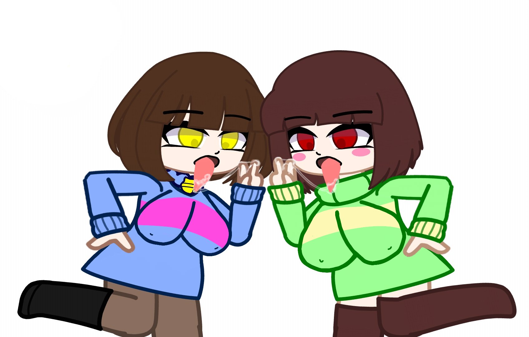 Chara on X: Frisk x Chara gachaclubheat gacha r34 boobs gachaboobs  gachansfw nsfw nsfwedit xxx gachaxxx t.co9QacsF9ldx  X