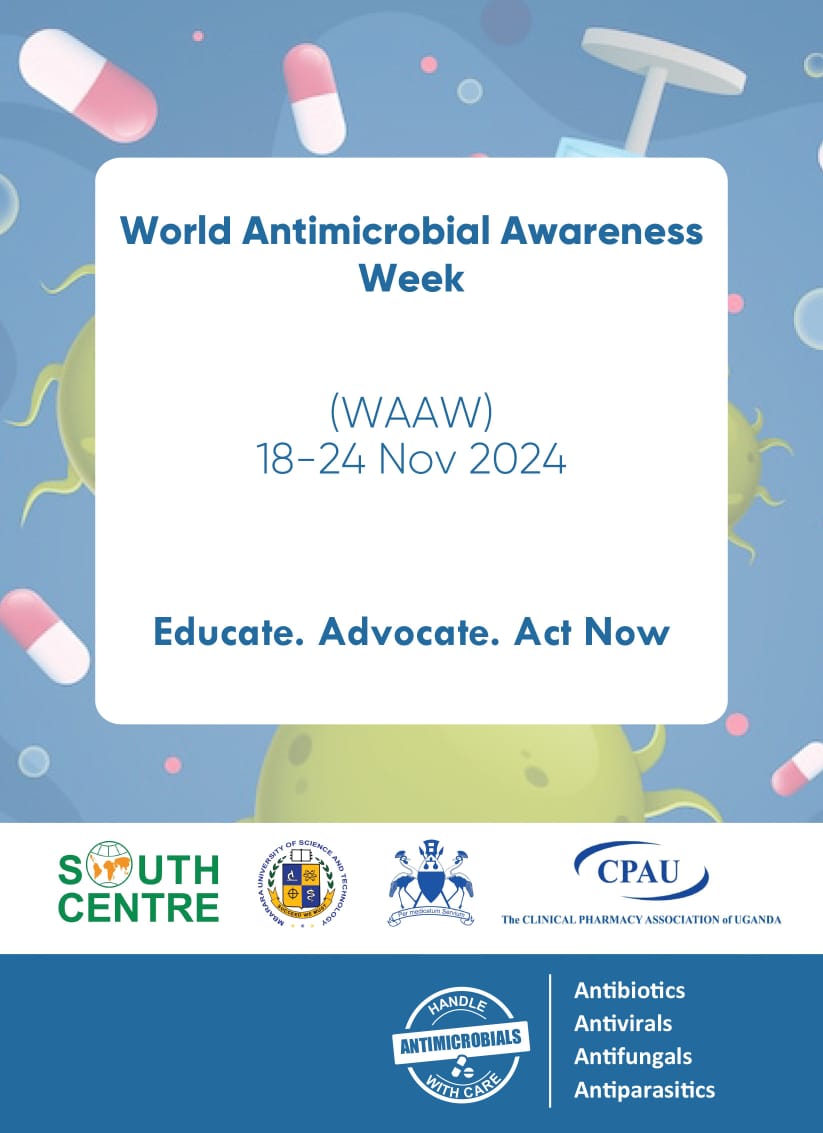 AVATI JACKITAN💊💉 (@avatijack) on Twitter photo Day 6.
AMR also happens in agriculture ,the drug resistant bacteria that affects animals can be transmitted to humans.
Remember to follow the vaccination programs for your animals.
Consult an animal doctor when the animals are not well.
<a href="/South_Centre/">South Centre</a>
<a href="/PharmacistsUg/">Pharmaceutical Society of Uganda</a>
#WAAW2024 Day 6.
AMR also happens in agriculture ,the drug resistant bacteria that affects animals can be transmitted to humans.
Remember to follow the vaccination programs for your animals.
Consult an animal doctor when the animals are not well.
<a href="/South_Centre/">South Centre</a>
<a href="/PharmacistsUg/">Pharmaceutical Society of Uganda</a>
#WAAW2024