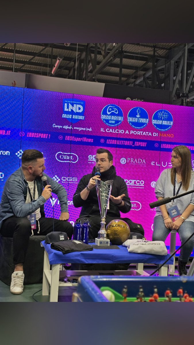 ✨ Mi sono sentito a casa!

🗣️ Una chiacchierata super piacevole con <a href="/90MBER/">🎙 90MBER 🎙</a> e <a href="/itsTulip_/">Lorena Rusu 🌷</a> al #MGWCMX!

Grazie infinite <a href="/LNDEsport1/">LND Esport</a> per l'invito 🦄 ...

📌 #LNDeSport #LND #MilanGamesWeek #MGW #FC25 #EAFC25 #ProClub #ProClubs