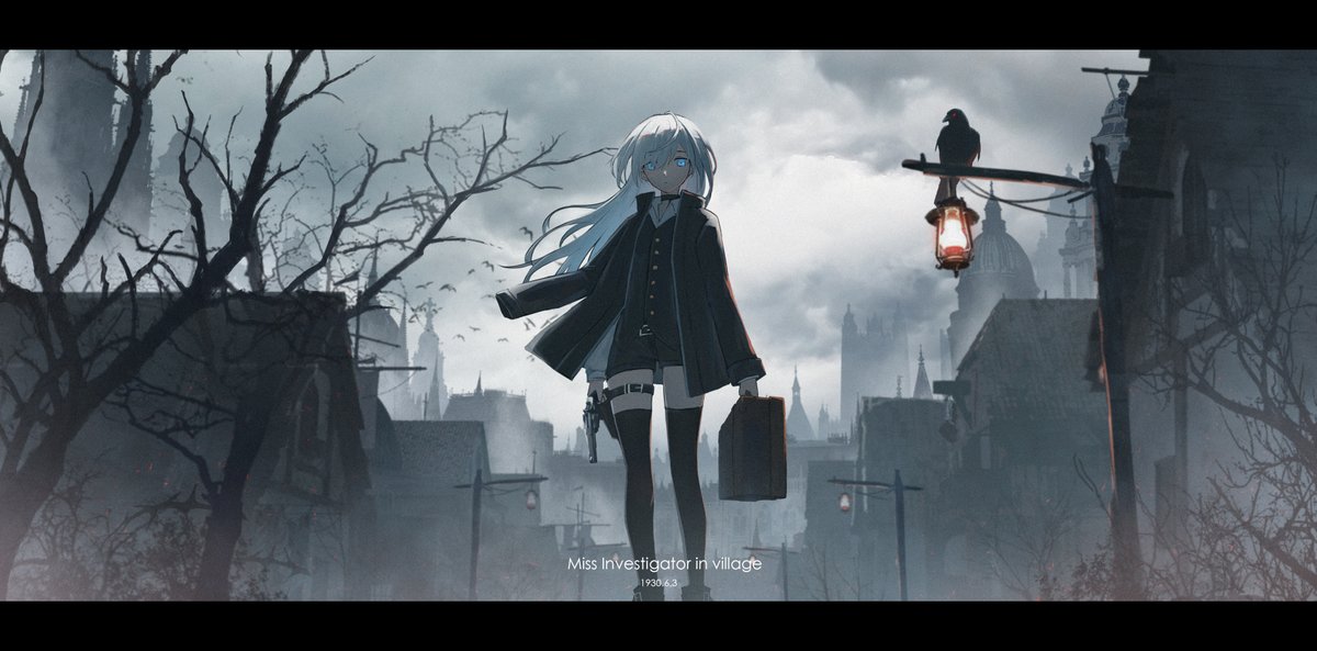 sssspade's tweet photo. Miss Investigator in village https://t.co/r305669Tvs