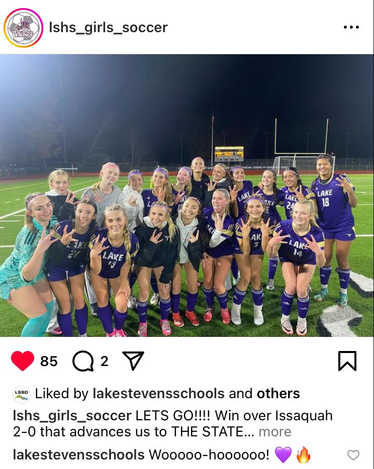 Playing for a State <a href="/wiaawa/">WIAA</a> Championship tomorrow!   <a href="/lssd/">Lake Stevens SD</a> <a href="/LSHSConnect/">LSHS Superfan</a> <a href="/LSHSVikingPrin/">Leslie Ivelia</a> #wervikings #govikings