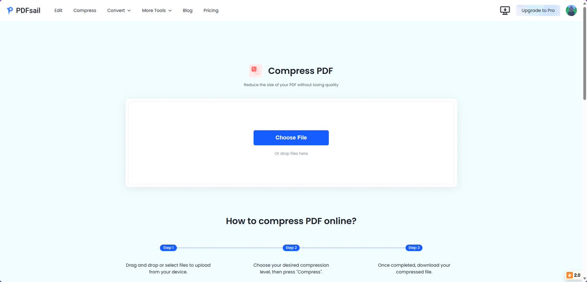 pdfsail's tweet image. 📂 Easily compress PDF anytime, anywhere!Use PDFSail online compression tool to easily process PDF files, making transmission faster and storage more efficient! 🌐✨
#PDFCompression #OnlineTools #FileProcessing #EfficientOffice #PDFSail #Lossless