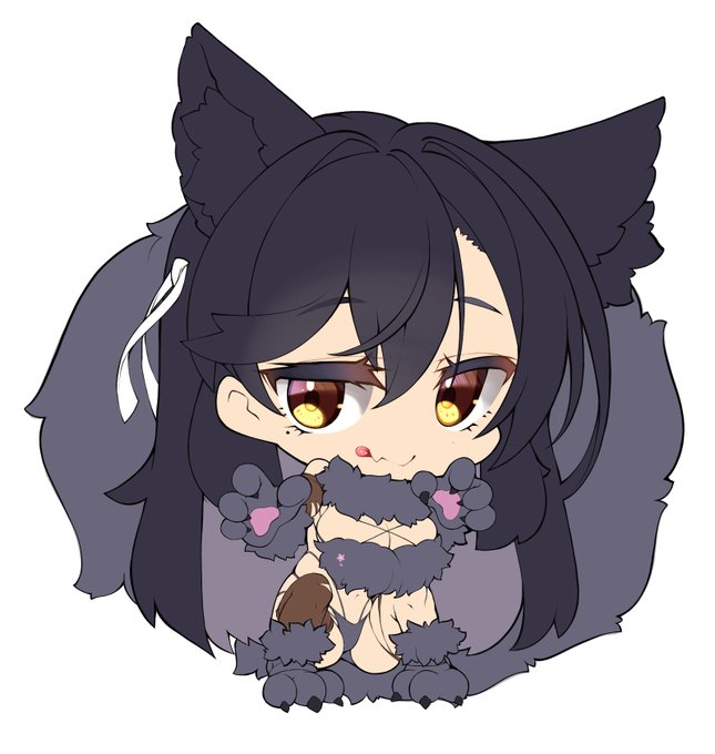 デフォルメ🐺愛宕 