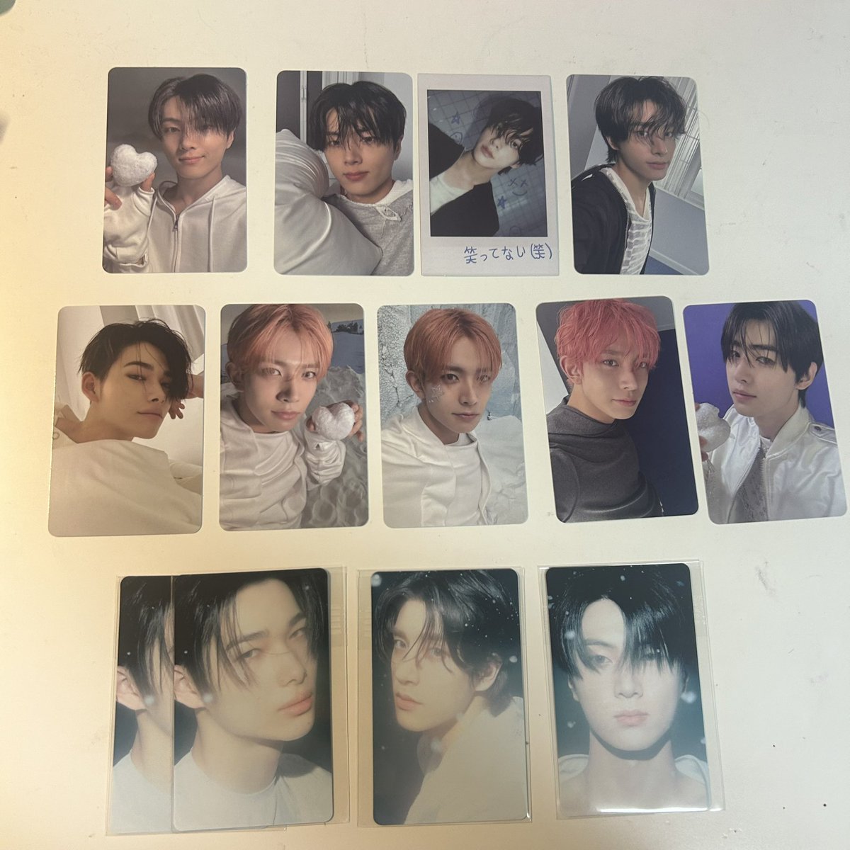 ENHYPEN ROMANCE : UNTOLD -daydream- トレカ 交換 タワレコ特典

譲 ヒスン ジェイ ジェイク ソンフン
     ソヌ ニキ

求 ジョンウォン(同異種問わず)

特典は特典同士の交換でお願いいたします(><)
郵送or 1/26手渡し可能
条件合う方お気軽にリプor DMください🙇🏻‍♀️
 #ENHYPENトレカ交換