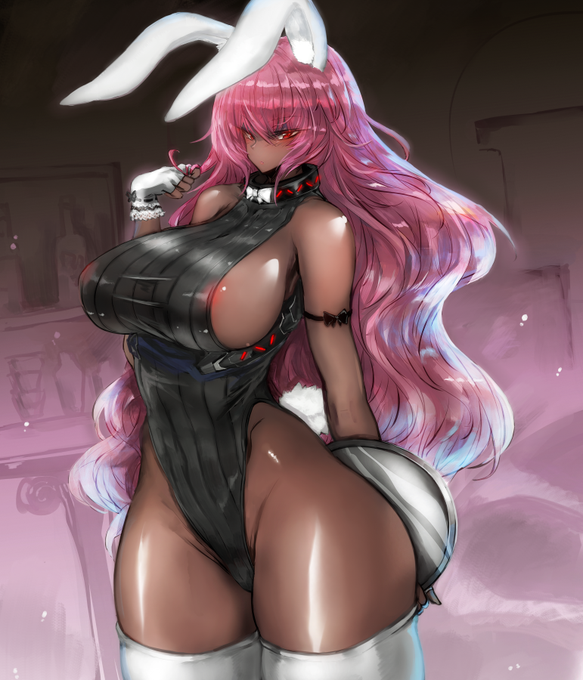 #バニーガール貼って元気づけてください 