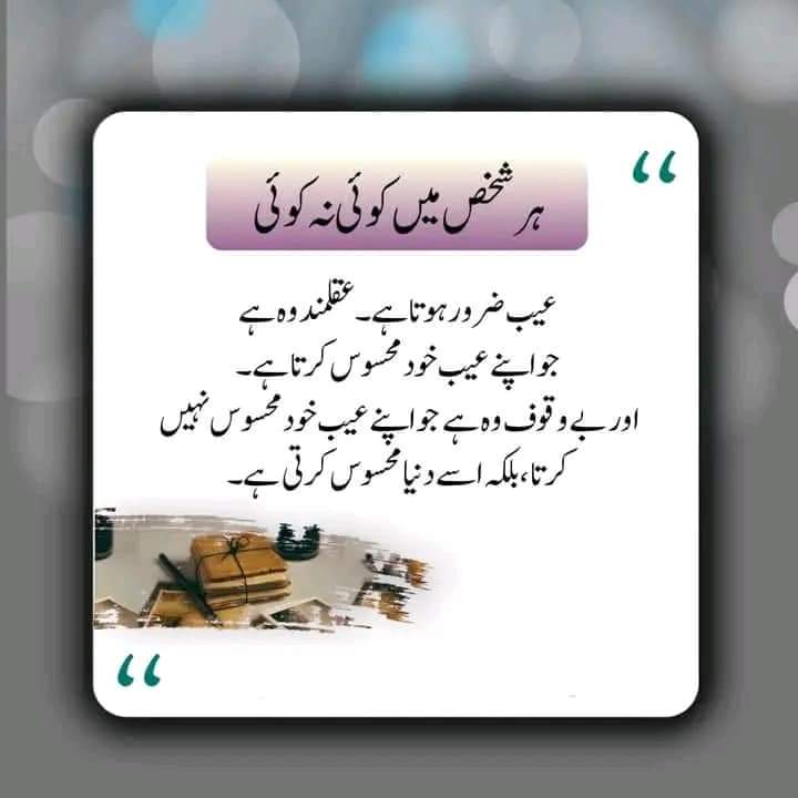 #نمود_عشق
عقلمند وہ نہیں جو دوسروں کو اسکے عیب گنوائے، عقلمند تو وہ ہے جو اپنے عیبوں پر نظر رکھے اور دوسرے کے عیب پر پردہ 
السلام علیکم ورحمتہ اللہ وبرکاتہ