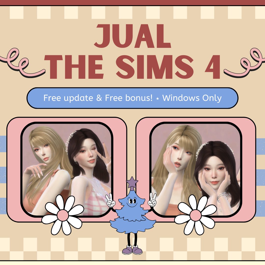 Halo  yang  mau  beli  the  sims  4 murah  bisa  langsung  WA aja ya. yuk,  main  the  sims  4  <3  #zonauang