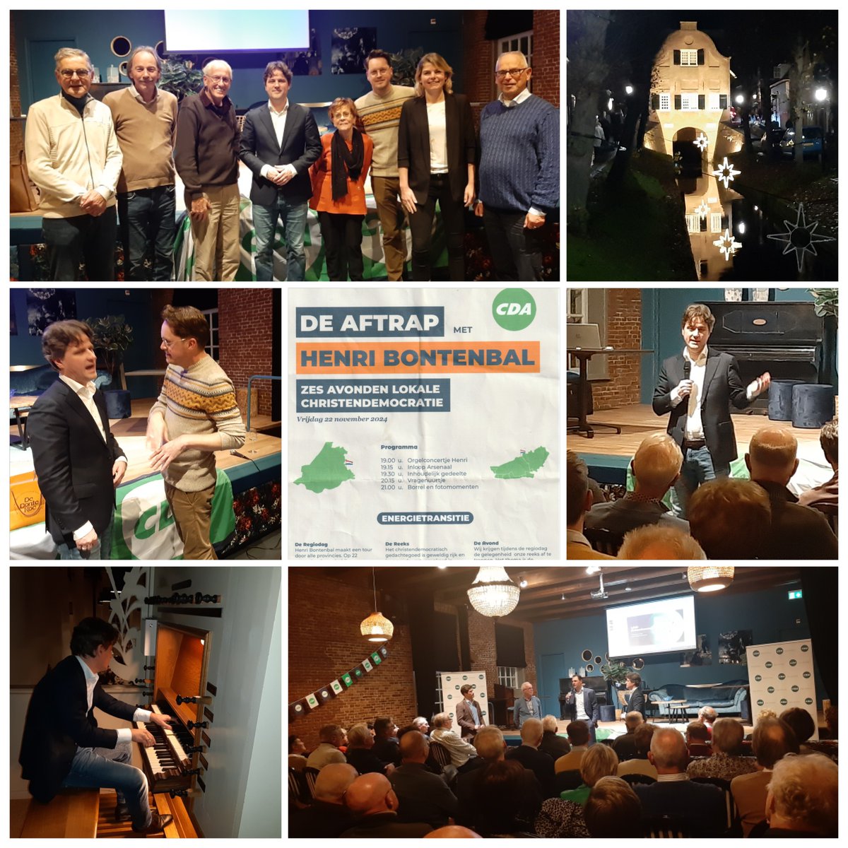 Gisterenavond in Nieuwpoort een bijzondere CDA bijeenkomst. Aftrap in de Hervormde Kerk met orgelspel van Henri. Aansluitend naar het Arsenaal om inhoudelijk te spreken over de energietransitie. Gevolgd door te discussiëren over andere algemenere uitdagingen in de samenleving.