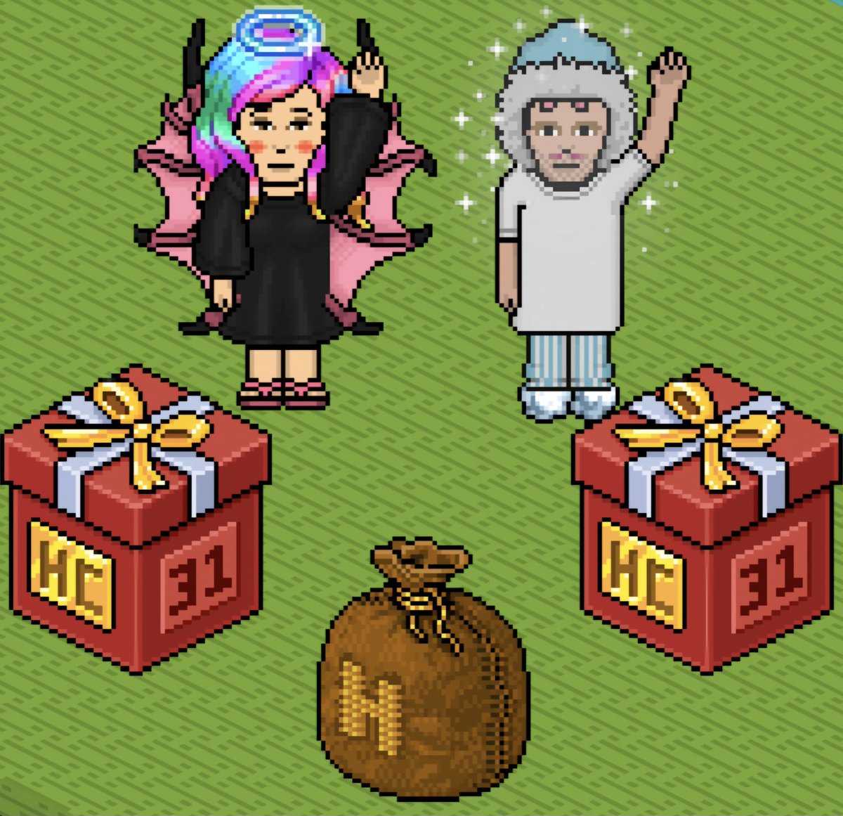~ S O R T E O ~
  3 GANADORES
   1 y 2 - HC
      3 - 2Oc

- seguir: <a href="/EsDeathDagger/">❤ Vivi's ❤</a> y a mí
- @ y 🔃 

termina en 3 días
sólo en .ES #HABBO