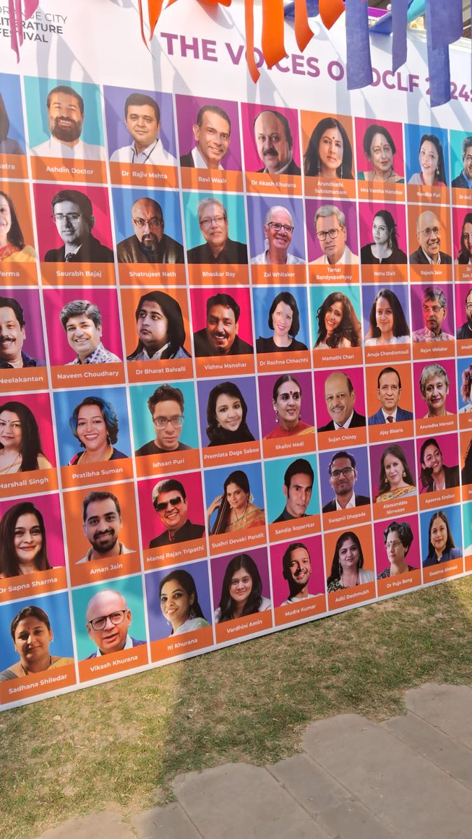 vardhiniamin's tweet photo. Excited!
#orangecityliteraturefestival #authorsessions https://t.co/LeViqyDufL