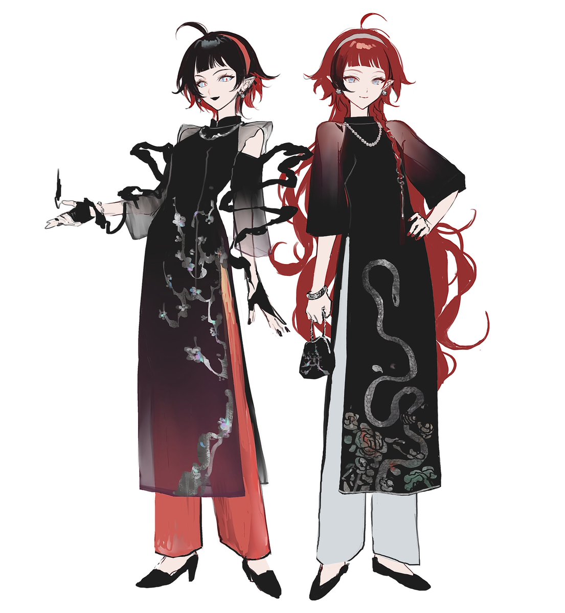 recieru's tweet photo. Viet Phuc inspired designs i did recently ٩(^ᴗ^)۶ https://t.co/yn6j1GNChZ