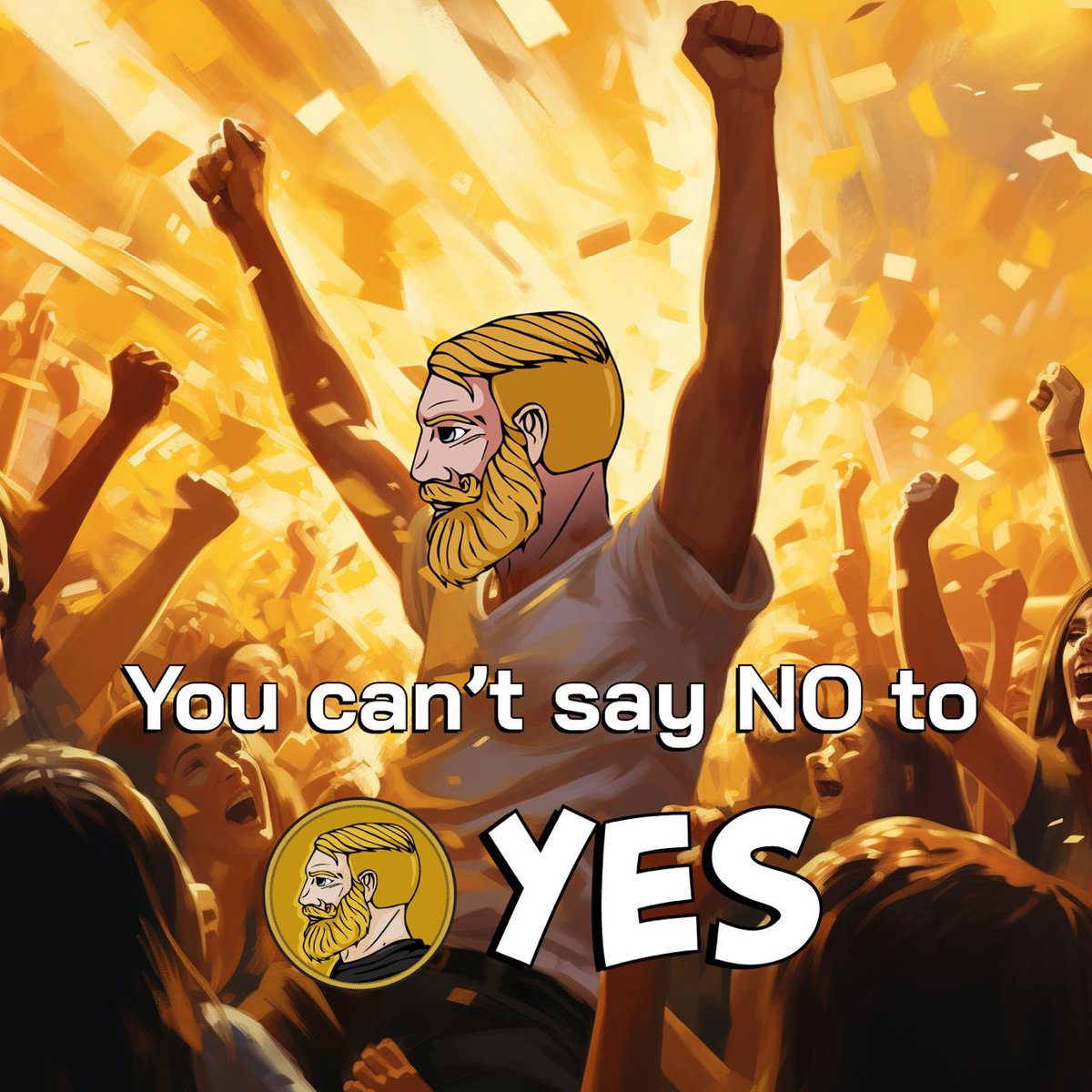 Opinionsgobrrrr's tweet photo. @Shitcoin_Bucc @SuperSecretRare @Yesmft @yeschadai . @Yesmft was changing the game before anyone realised it. 

#hybridtoken #nft #mft #nftshards #yeschad #yesmft https://t.co/mLdAGXuAuB