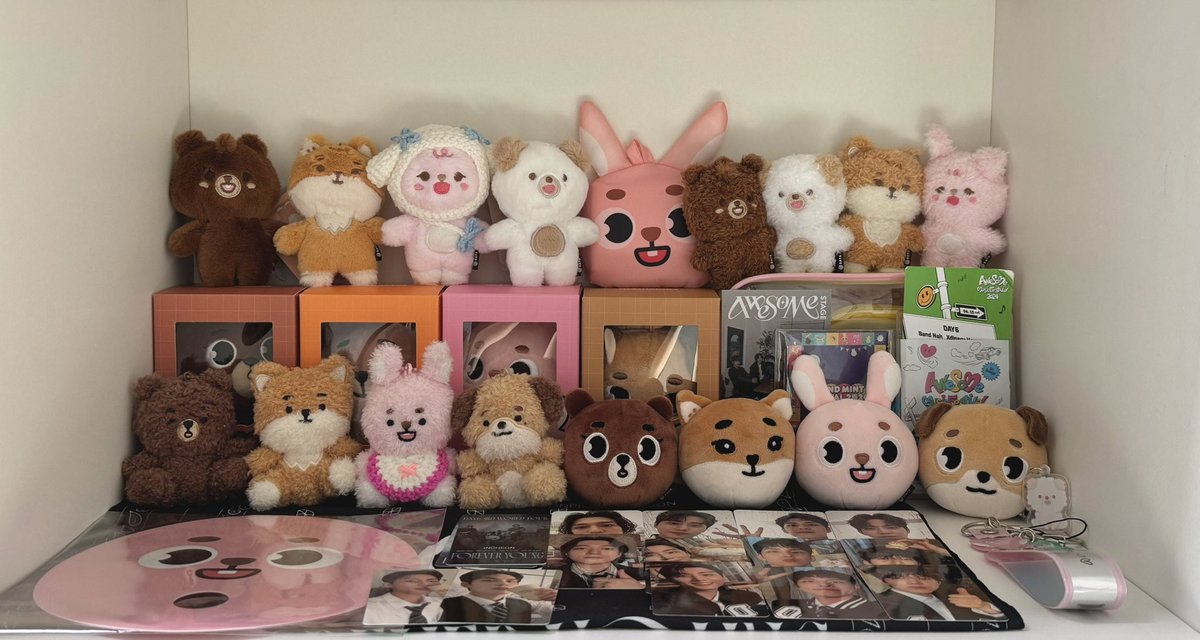 공평둥이 최애따라 뭐든 4세트로 모으고 싶은 나 🫠