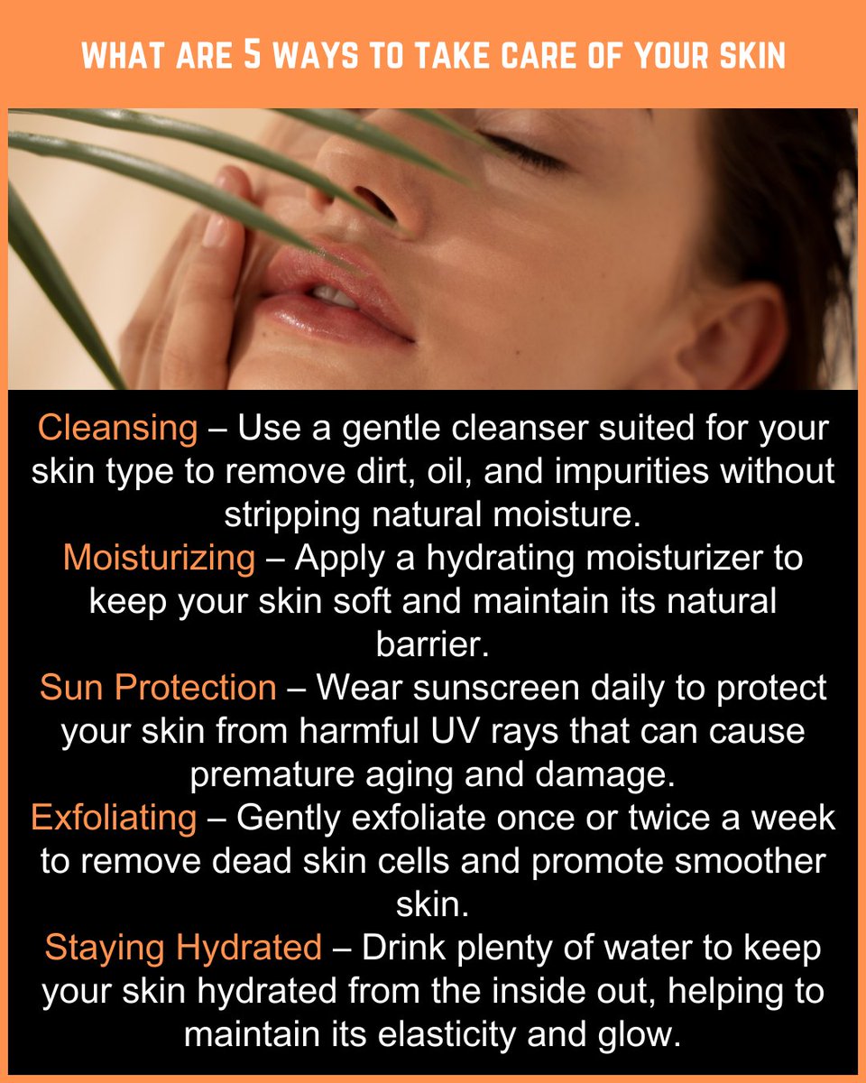 PurelySkin's tweet photo. 5 steps to a flawless complexion. 📸 Swipe to reveal our top skincare tips. 

#skincaretips #skincareadvice #beautytips #selfcare #healthyskin https://t.co/Ys3fiREWi3