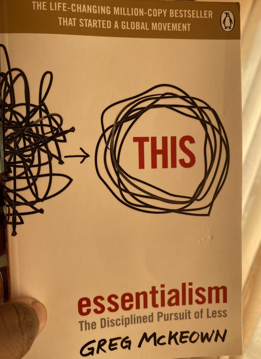 Mwika Evans (@evans_mwika) on Twitter photo At today's <a href="/TheBookBreakfa1/">The Men’s Book Breakfast</a> session, we dove into Essentialism by Greg McKeown and here’s what hit home:
1️⃣ Prioritize what matters (trust > profit)
2️⃣ Strategic trade-offs = success
3️⃣ Multitasking? Focus on quality
4️⃣ Escape to focus
5️⃣ Start with timeless wisdom At today's <a href="/TheBookBreakfa1/">The Men’s Book Breakfast</a> session, we dove into Essentialism by Greg McKeown and here’s what hit home:
1️⃣ Prioritize what matters (trust > profit)
2️⃣ Strategic trade-offs = success
3️⃣ Multitasking? Focus on quality
4️⃣ Escape to focus
5️⃣ Start with timeless wisdom