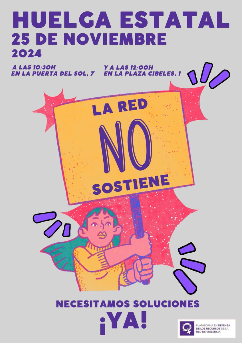 Trabajadoras Red de Violencia de Género de Madrid tweet media