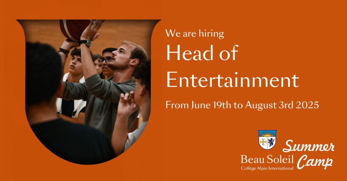 BeauSoleil_ch's tweet image. We're #hiring
Join us as the Head of Entertainment of our summer camp, where you’ll lead a talented team dedicated to creating an unforgettable entertainment program for our campers!
Find out more information here 👉beausoleil.ch/head-of-entert…
#cabslife