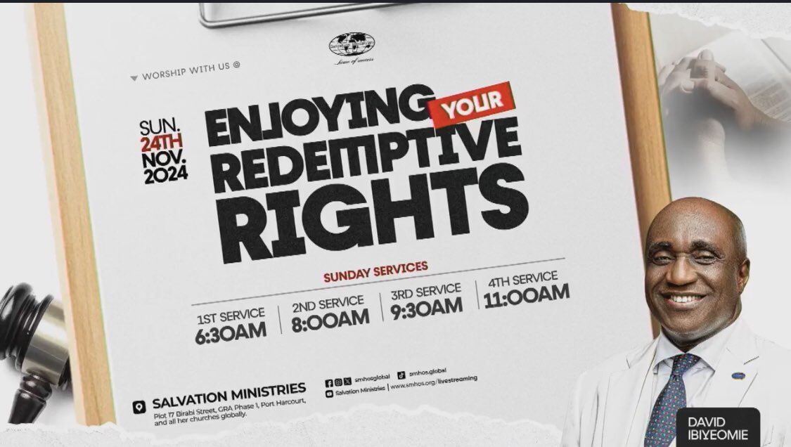 OGDANIELSAUTOS1's tweet photo. At Your Various Locations, Kindly Worship With Salvation Ministries or Any Bible Believing Ministry This Sunday Please, As You Do So God Will Bless You. https://t.co/iRWqmhpnnH