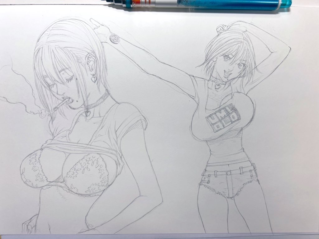 パピコ落書き 