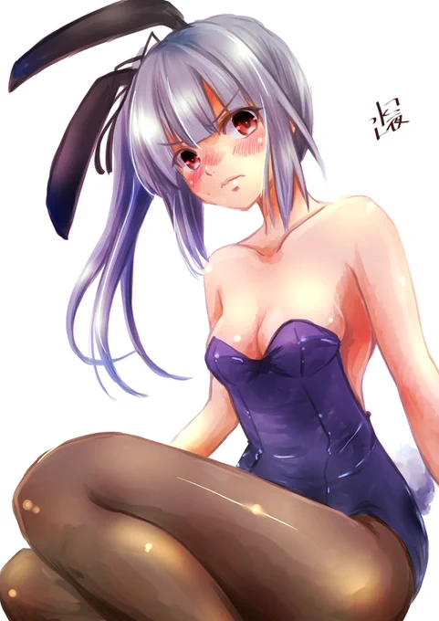 #バニーガール貼って元気づけてください霞ちゃんバニー 