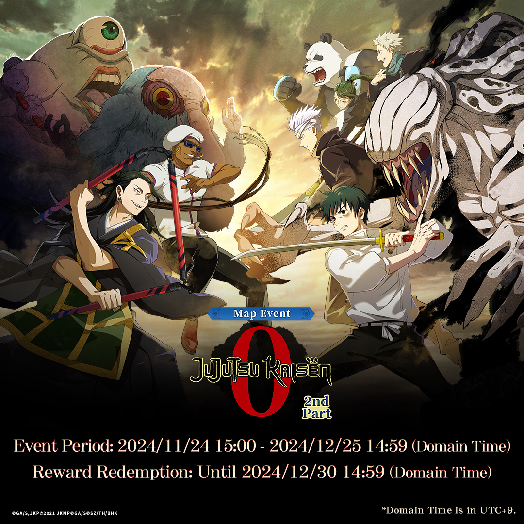 Jujutsu Kaisen Phantom Parade Official tweet media