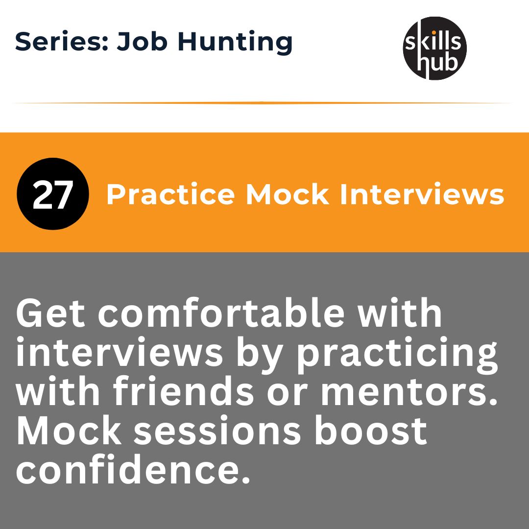 skillshubapp's tweet photo. Practice makes perfect! 🎤

Today's Action: Schedule 1 mock interview this week. #InterviewTips #MockInterviews #CareerSuccess https://t.co/dbTNWLUTXK