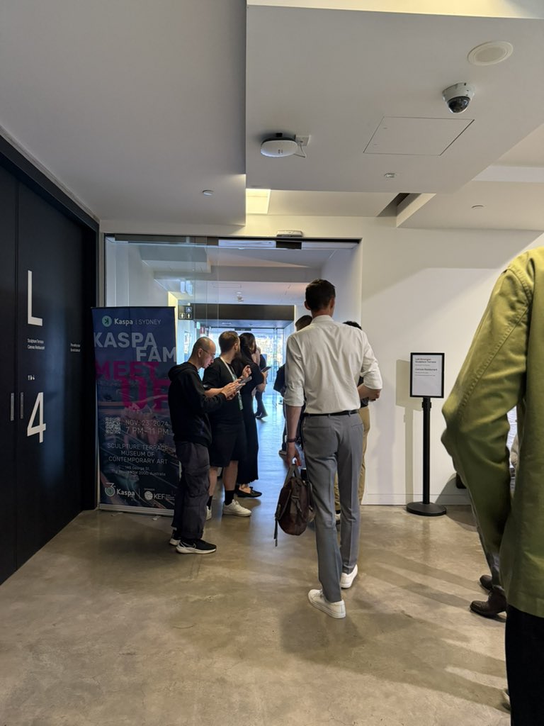 Kaspa_KEF's tweet photo. #KaspaFamMeetup in Aussie 🇦🇺 is happening now! Looking forward to seeing all Kaspians🔥 Limited spots available, FCFS! @KaspaCurrency #kef #Kasvember #3rdbirthday https://t.co/afEA294I7u
