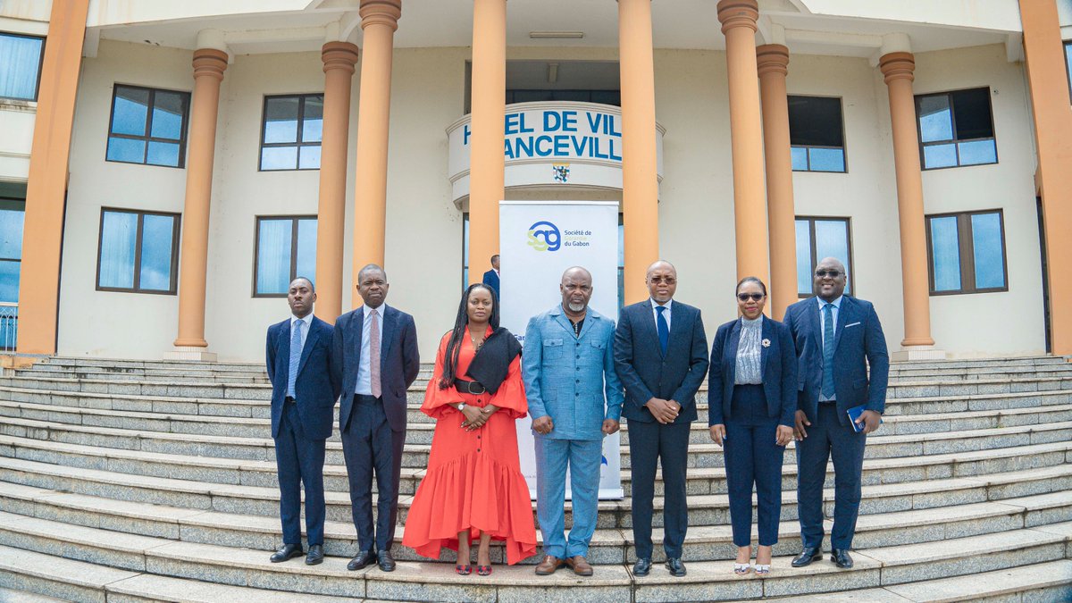 Ce jeudi 21 novembre, dans le cadre de la 2ᵉ étape de sa tournée commerciale, une délégation de <a href="/SGG_gabon/">Société de Garantie du Gabon</a> et <a href="/FondsOkoume/">OkoumeCapital</a>, menée par M. Alban ETHO (DG SGG) et Mme Nadia Prisca NGOYO MOUSSAVOU (DGA OKC), s'est rendue à #Franceville.

En savoir plus 👉: urlz.fr/ta8u