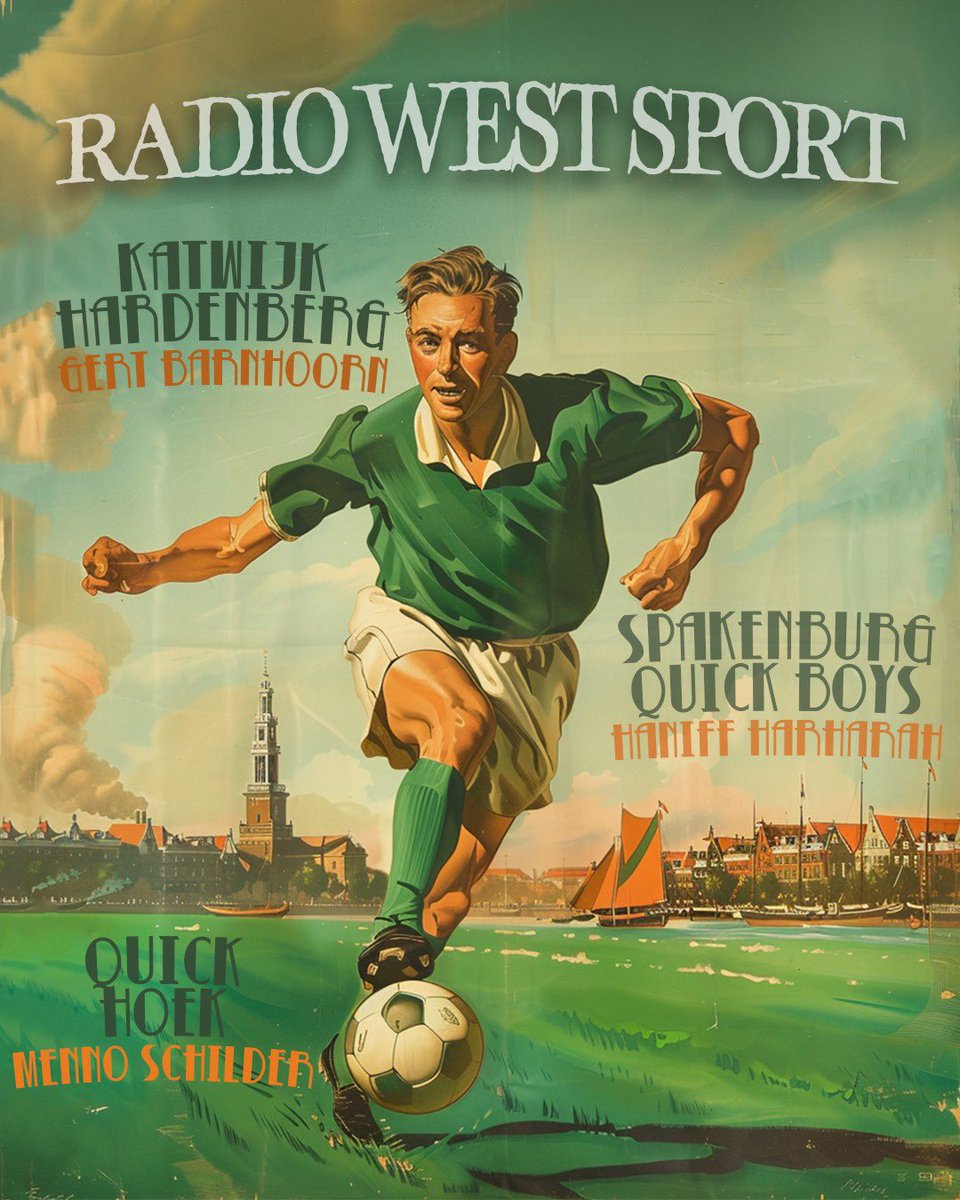 OmroepWestSport's tweet photo. ❄️ Terwijl de voetballers zich in de kou druk maken om de bal, kun jij luisteren naar het beste amateurvoetbal op Radio West. 
Drie heerlijke wedstrijden waaronder een heuse topper: https://t.co/vpkHK9zBrH