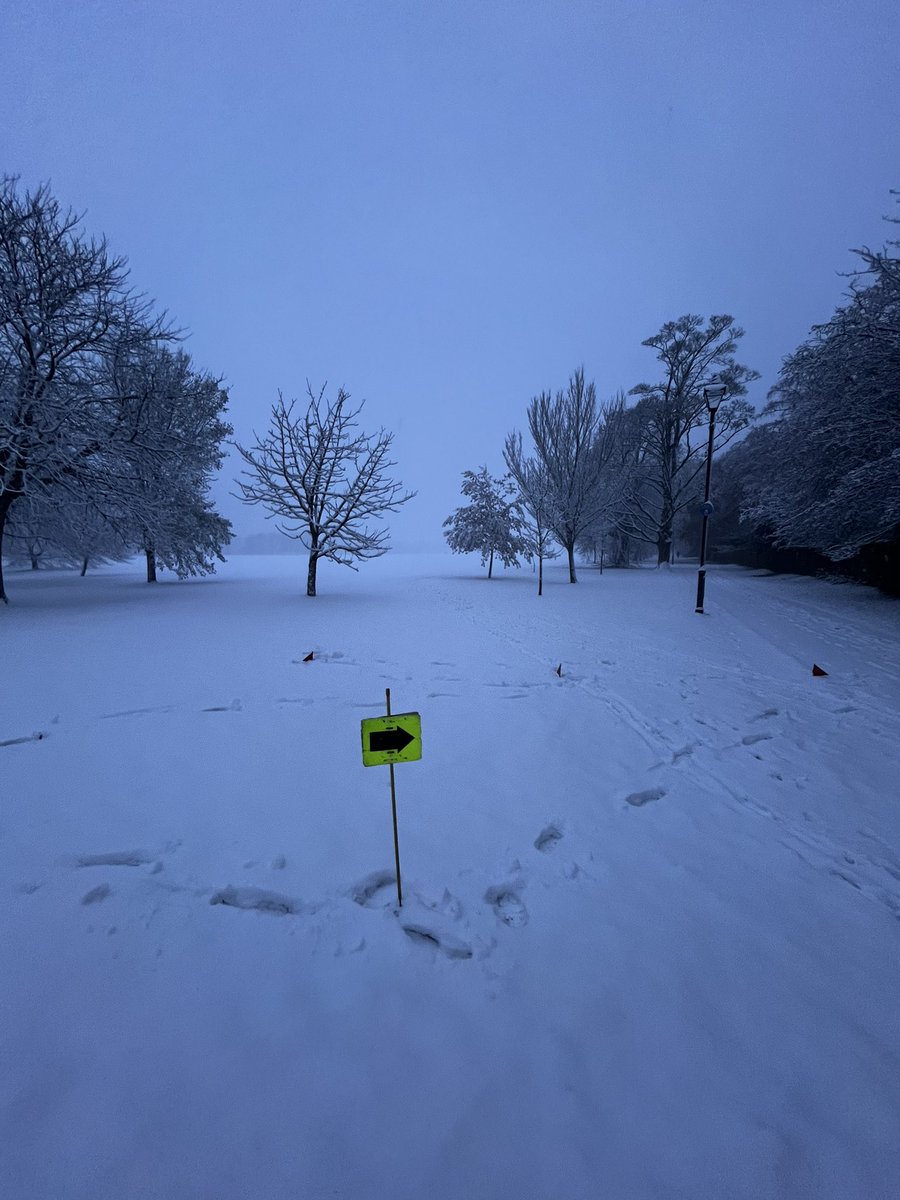 Please don’t drive up. Conditions are pretty terrible…
But we are a go for this morning.