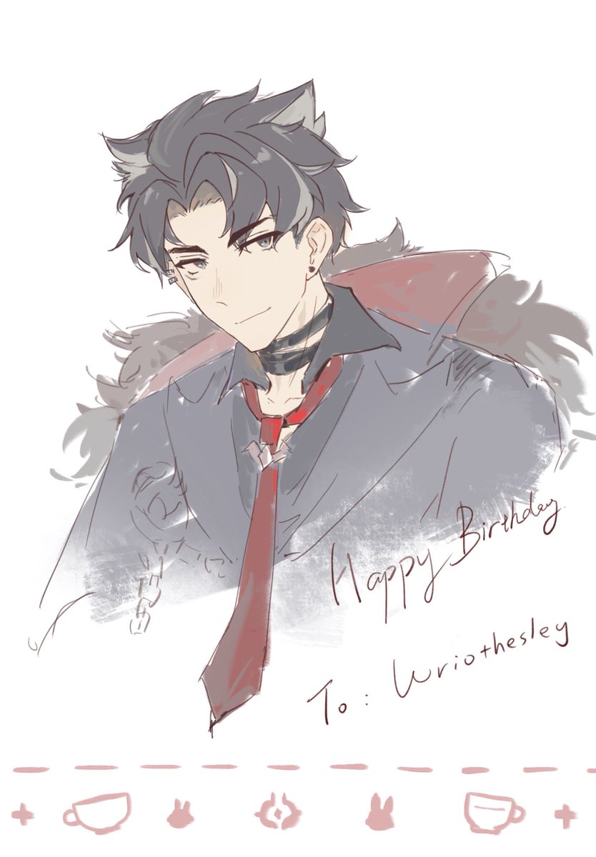 Happy Birthday To Wriothesley🔥🔥🔥！！！
#wriothesley #Genshin