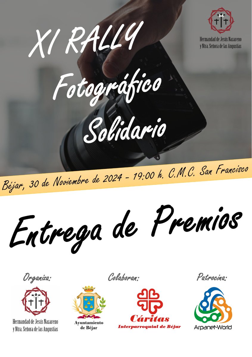 HermandadBejar's tweet photo. Os esperamos... https://t.co/842R1vLPzG