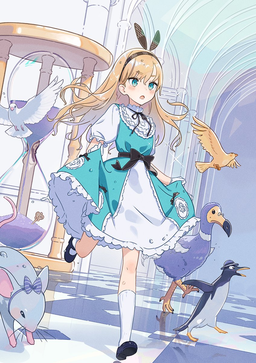 wakuseiac's tweet image. びしょ濡れアリスのカワカスレース