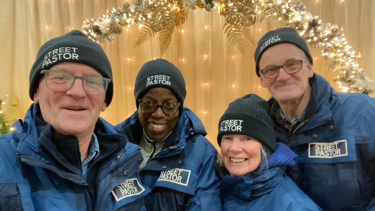 Our Street Pastors team were out again last night - let’s continue to pray for the team, for people they meet and conversations they have.
