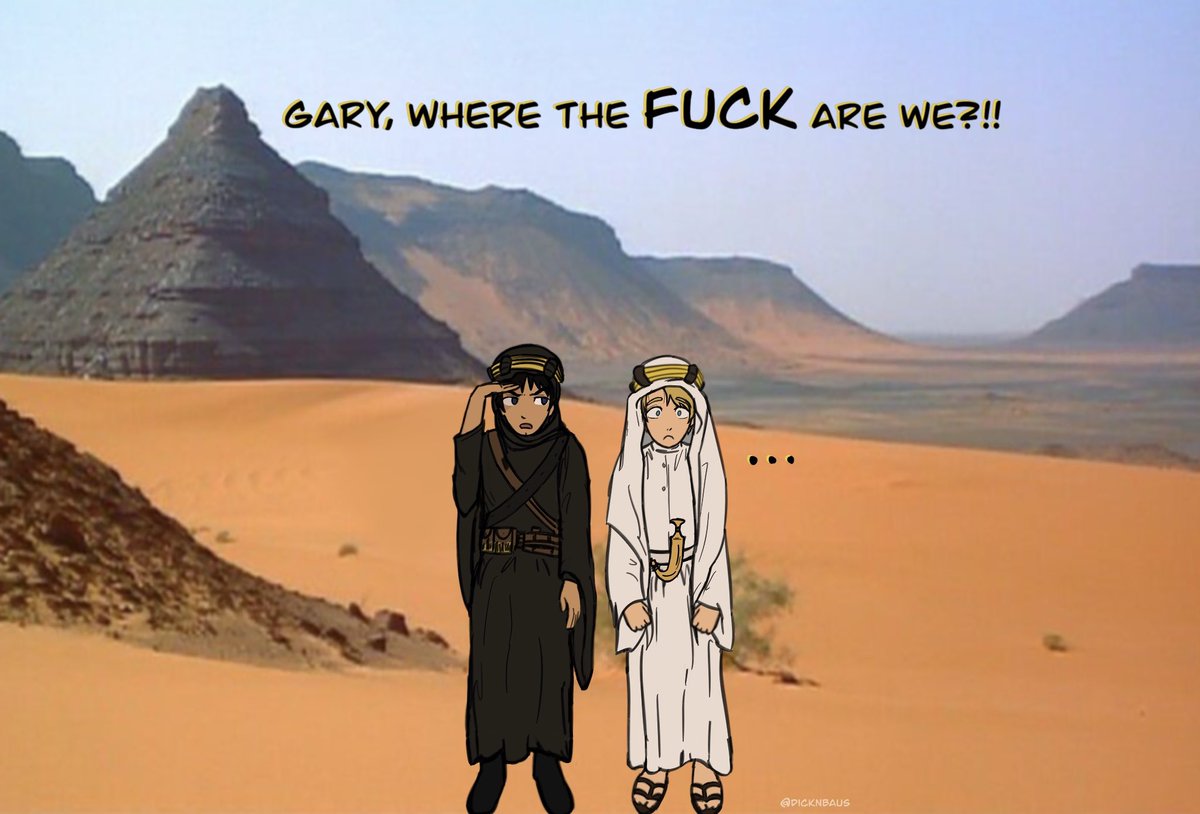 #StaryWeek2024 day 6 🐪 stary in Lawrence of Arabia 
#spstary