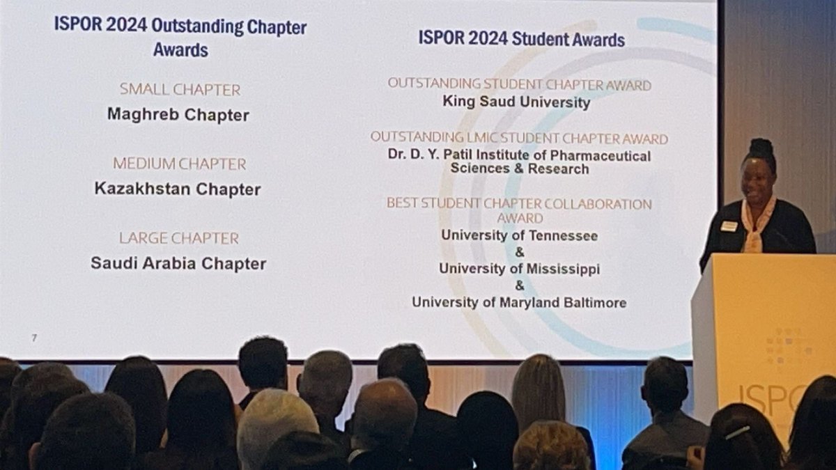 فخر عالمي | طلاب سعوديون يتألقون في برشلونة 🇸🇦

يحلّق الفرع الطلابي لجمعية ISPOR في <a href="/_KSU/">جامعة الملك سعود</a> نحو العالمية بحصد المركز الأول كأفضل فرع طلابي، متفوقاً على أكثر من 100 فرع في مؤتمر ISPOR الأوروبي ببرشلونة 🏆

إنجاز يعكس تميز التعليم السعودي وكفاءة طلاب كلية الصيدلة في تخصصات اقتصاديات