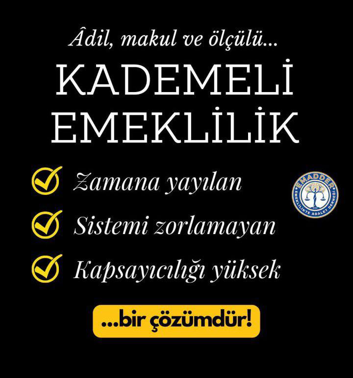 Yağmur bir toprağa yağarken,
Diğeri kuraklığa mahkum kaldı.

Terimizle yoğrulan ekmek,
Soframıza konulmadı...

Emeğimizin karşılığı olan emeklilik hakkımızı, geleceğimizi istiyoruz‼️

#KademeHemenYasaya