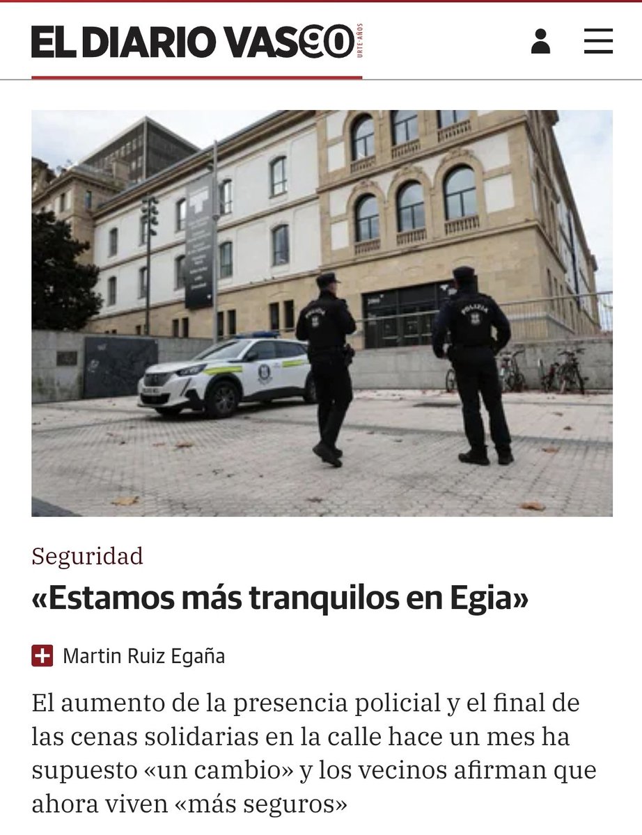 El Diario Vasco da más asco que ayer pero menos que mañana:

- Crean un "problema" , cenas solidarias, generando alarma social criminalizando la solidaridad.
- Blanquean seguidamente a la Ertzaintza: los héroes de Egia

Del libro de estilo de Goebbels

#DiarioFatxo , la película.