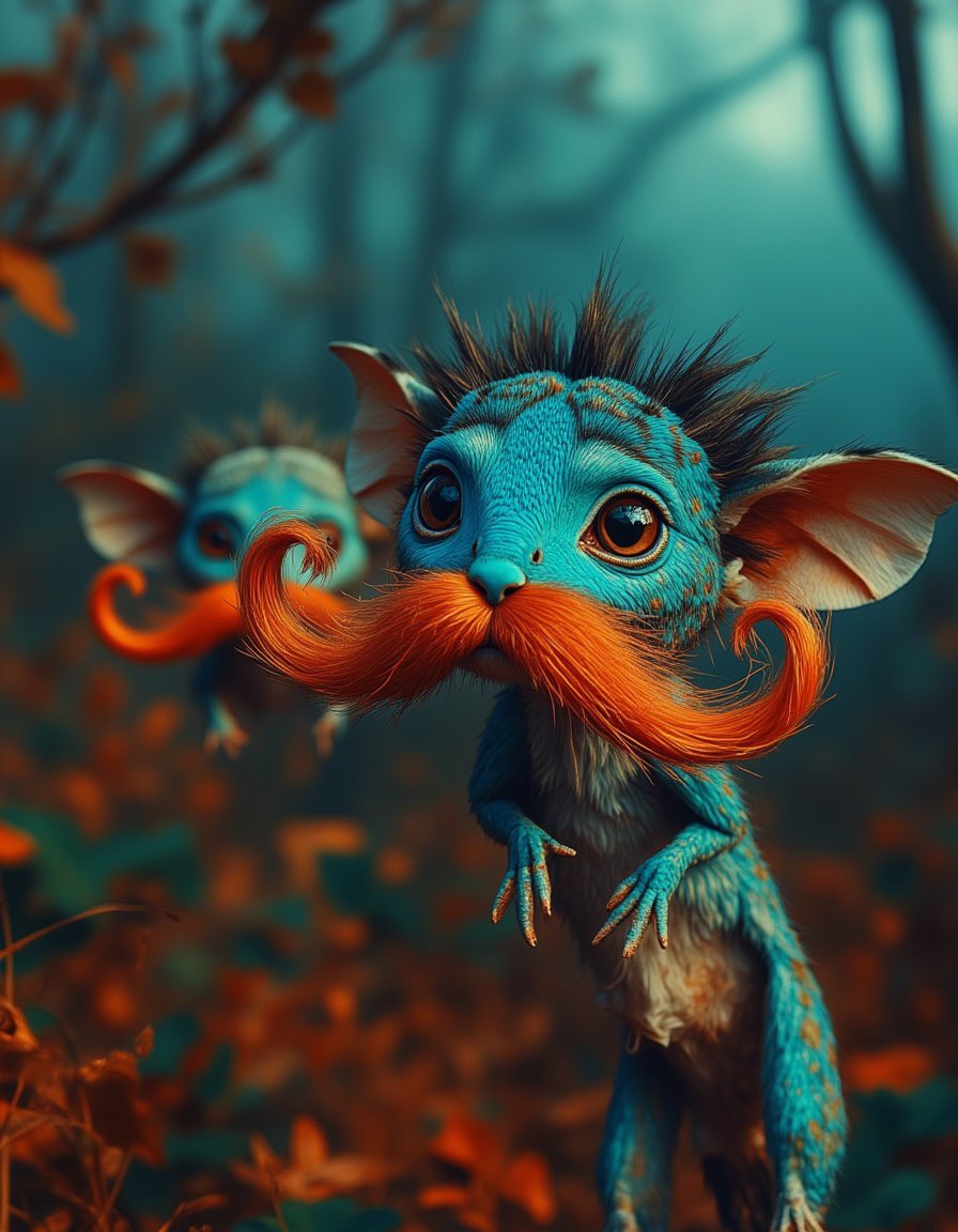 satmonsters's tweet photo. ••• Share your MOUSTACHE MONSTER

Welcome to Planet MOUSTACHE, home of the legendary Moustachians – a distant, fascinating species born from the spirit of #Movember.

Let your imagination run wild.
👉Al-Image in Comments
👉Tag me
👉Use #SaturdayMonsterChallenge

Let's Go! 🖖 https://t.co/q21LcYqYIR