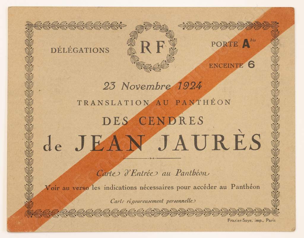 Il y a 100 ans, le 23 novembre 1924, Jean #Jaurès entrait au #Panthéon. Une reconnaissance nationale pour cette figure centrale de la gauche, infatigable défenseur de la paix et de la justice sociale. #ArchivesSocialistes 🧵⤵️