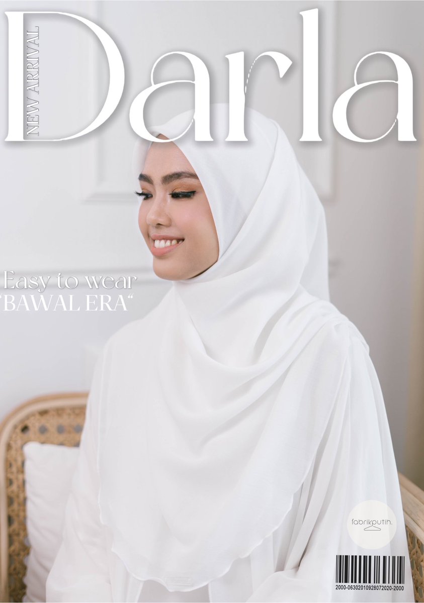 For future brides who have yet to find a scarf for your special day, we have good news! 😍

We are officially introducing our new collection, Darla. With a decent awning, you will get the greatest look♥️
