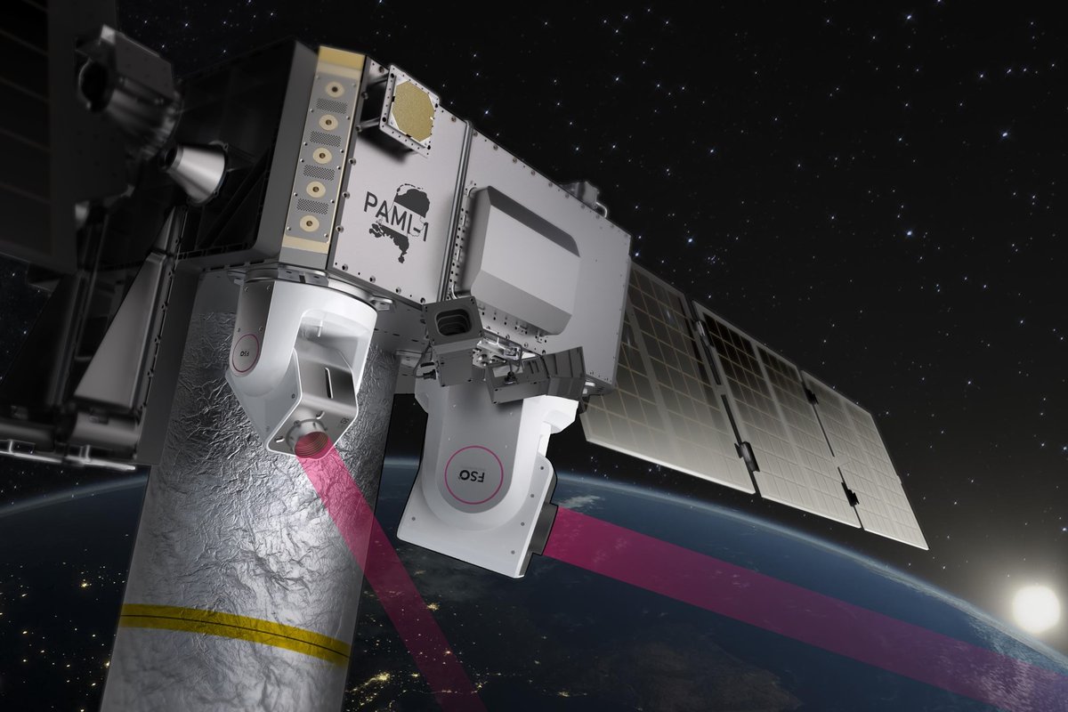 DutchSpace's tweet photo. Interesting, new Dutch military Satellite, PAMI-1, to be launched in early 2027
#PAMI1 https://t.co/Y2LVR25jj3