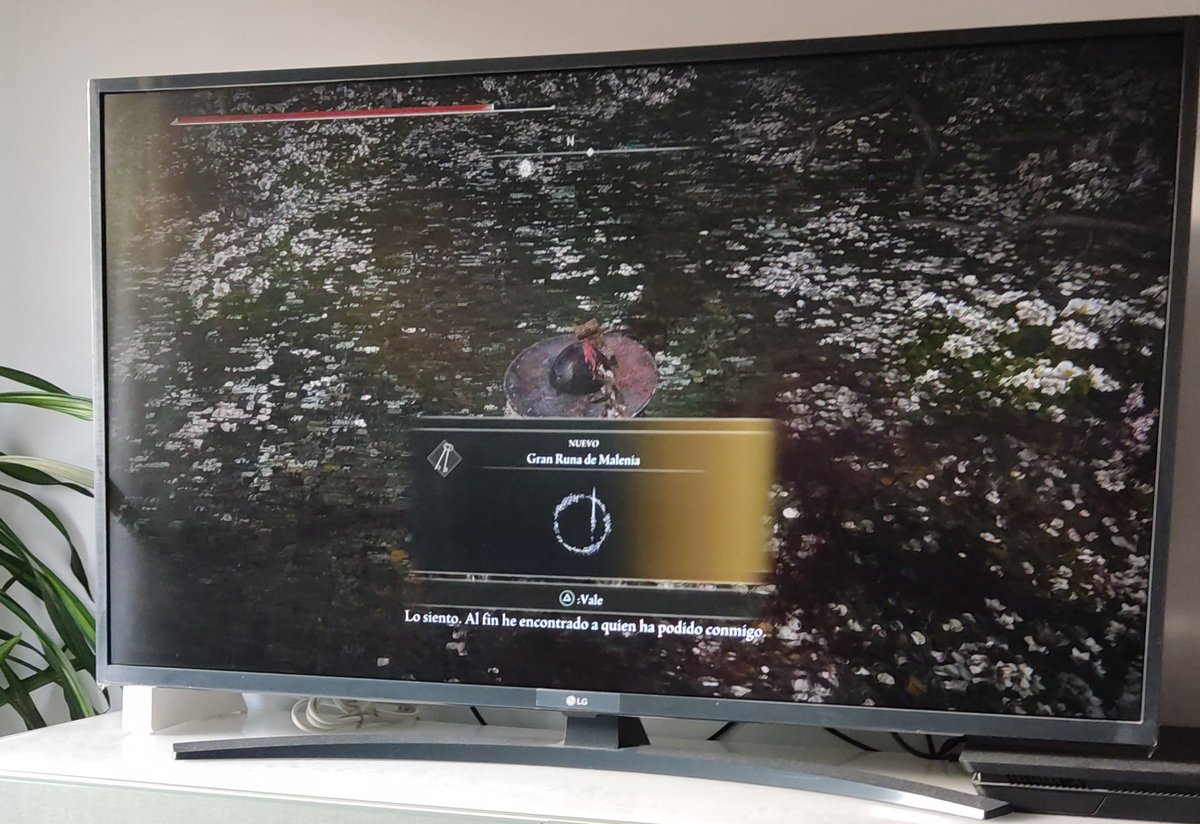 Malenia derrotada sin mucho esfuerzo....... (Tener nivel 164 y mi amigo mimético al lado no ha tenido nada que ver 👀)