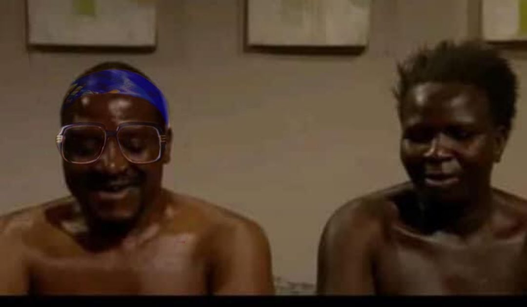 Master KG and Makhadzi tonight after she saw the brother bought McLaren 😭