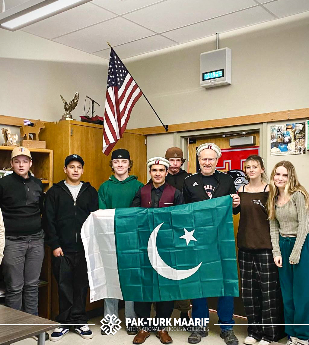 PakTurkMaarif's tweet photo. A proud moment for #PakTurkMaarif!
Kashif, one of our students from the Peshawar Campus, has made us all proud by representing Pakistan and Pak-Turk Maarif on a global stage during International Education Week in the U.S.! ๐ต๐ฐ๐น๐ท
#PakTurkMaarif #YESProgram #GlobalEducation https://t.co/vTH8AiUnJM