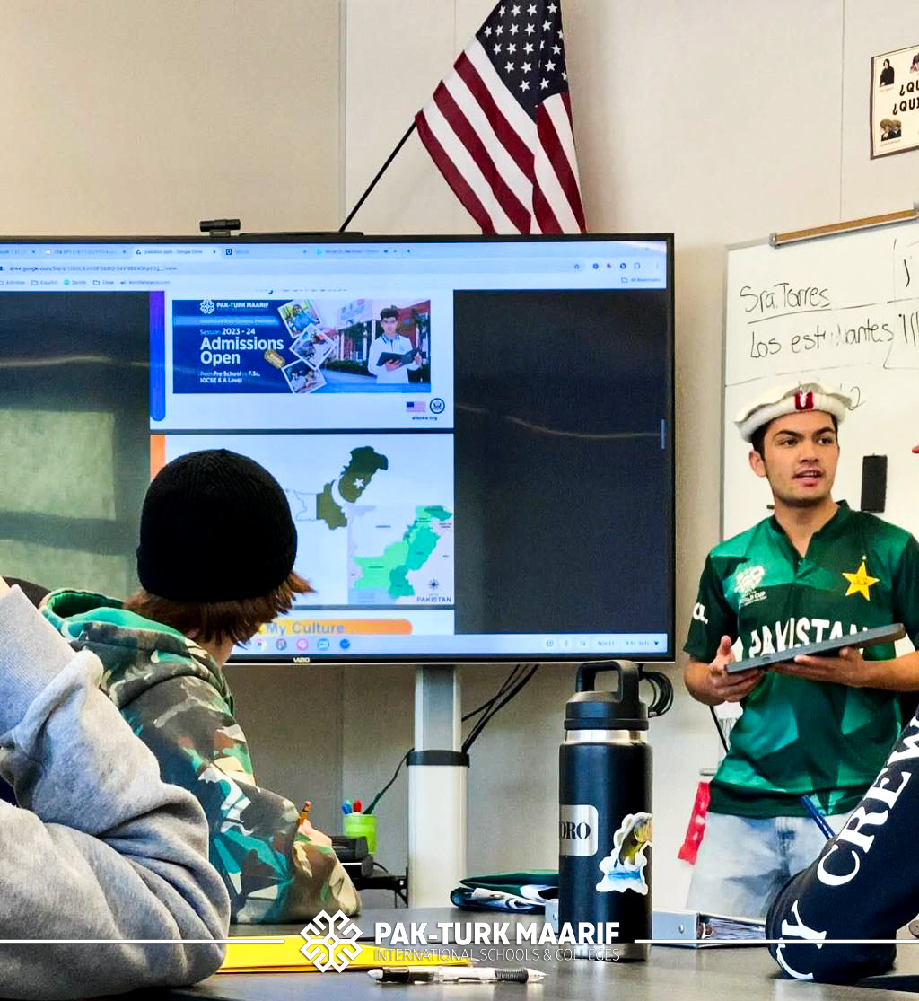 PakTurkMaarif's tweet photo. A proud moment for #PakTurkMaarif!
Kashif, one of our students from the Peshawar Campus, has made us all proud by representing Pakistan and Pak-Turk Maarif on a global stage during International Education Week in the U.S.! ๐ต๐ฐ๐น๐ท
#PakTurkMaarif #YESProgram #GlobalEducation https://t.co/vTH8AiUnJM